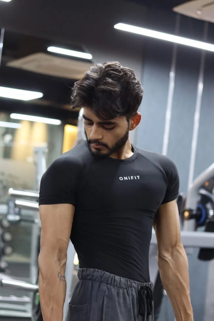 Onifit Compression Combo — Black (Half & Full Sleeve) - Onifit