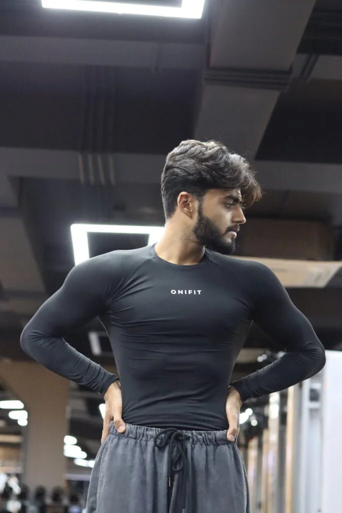 Onifit Compression Combo — Black (Half & Full Sleeve) - Onifit