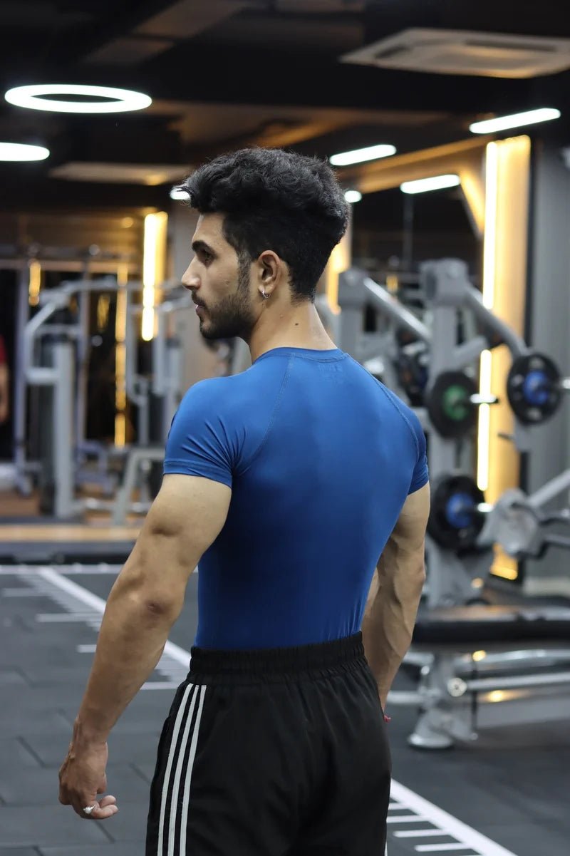 Onifit Compression Combo — Blue (Half & Full Sleeve) - Onifit