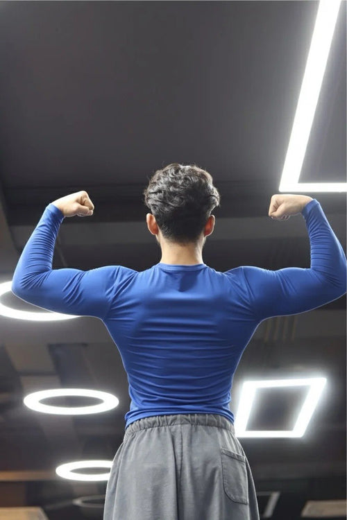Onifit Compression Combo — Blue (Half & Full Sleeve) - Onifit
