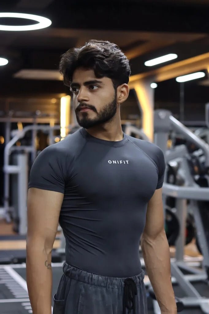 Onifit Compression Combo — Grey (Half & Full Sleeve) - Onifit