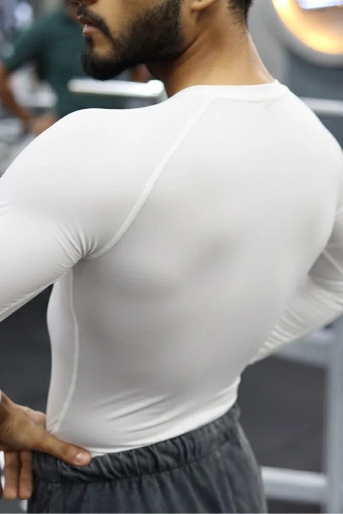 Onifit Compression Combo — White (Half & Full Sleeve) - Onifit