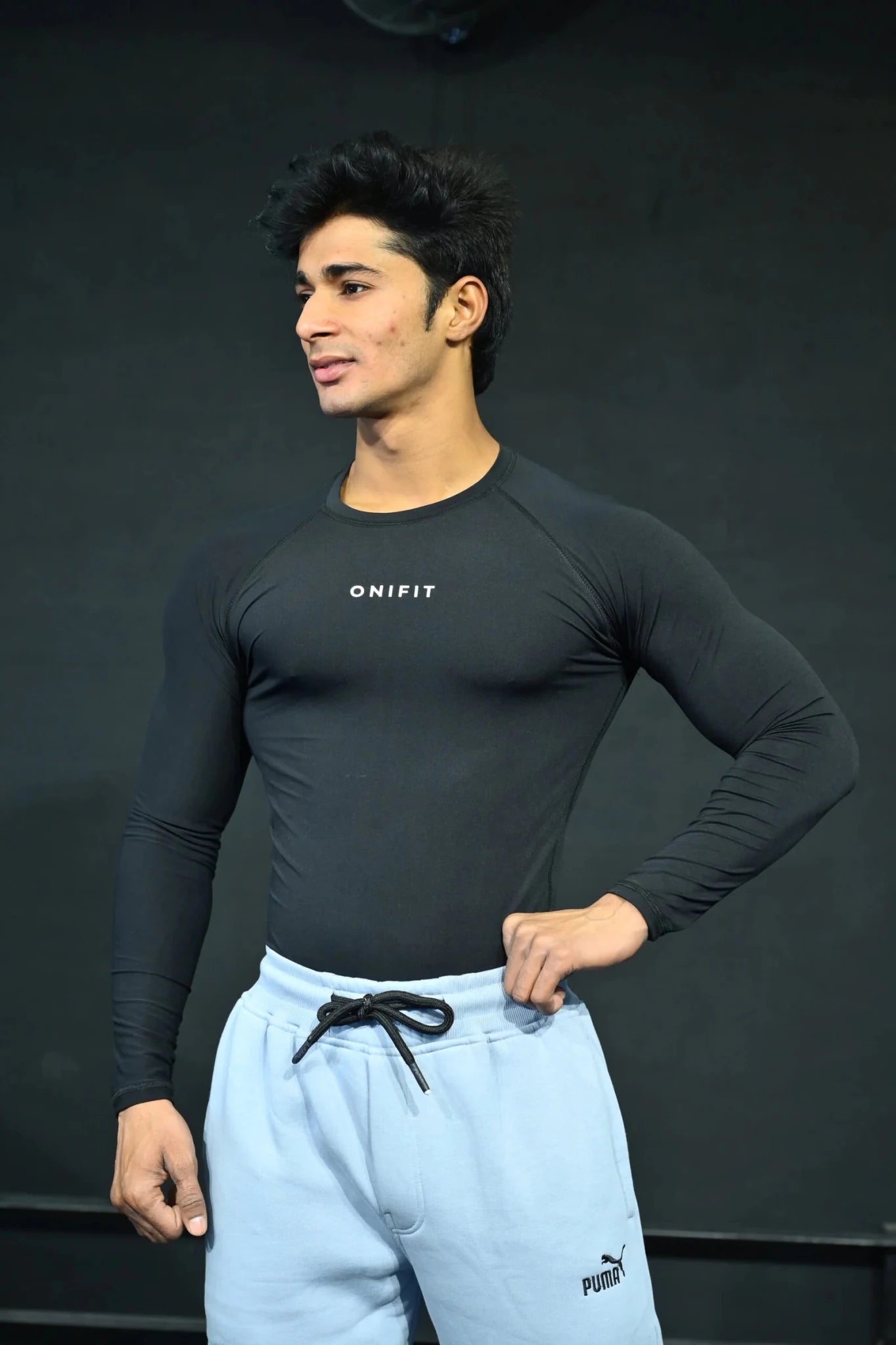 Onifit Compression Full Sleeve — Black - Onifit