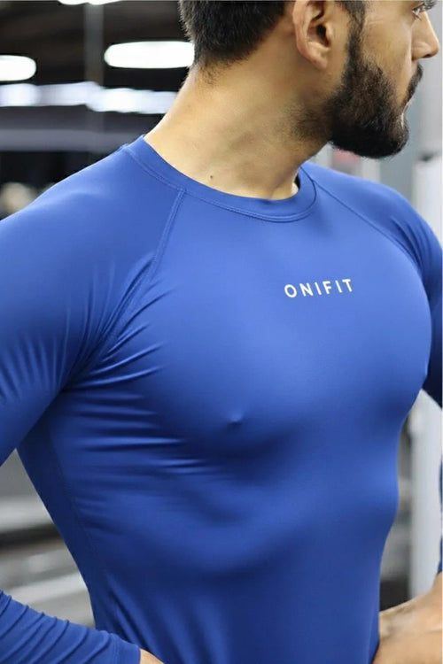 Onifit Compression Full Sleeve — Blue - Onifit