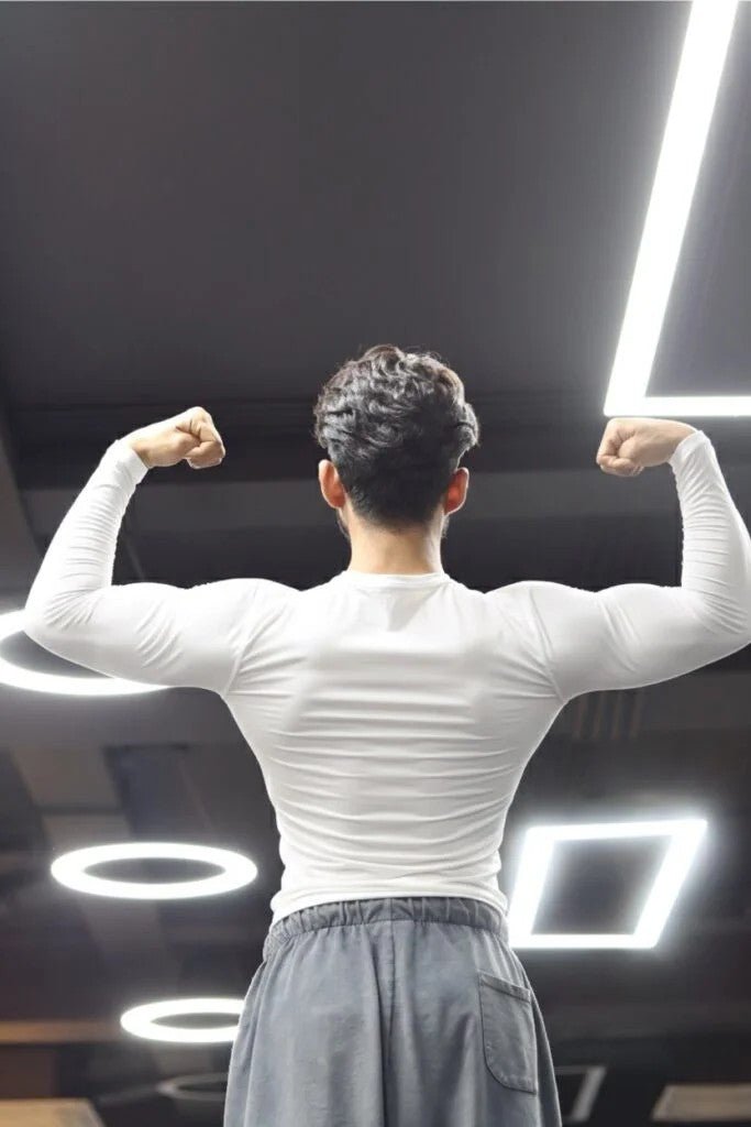 Onifit Compression Full Sleeve — White - Onifit