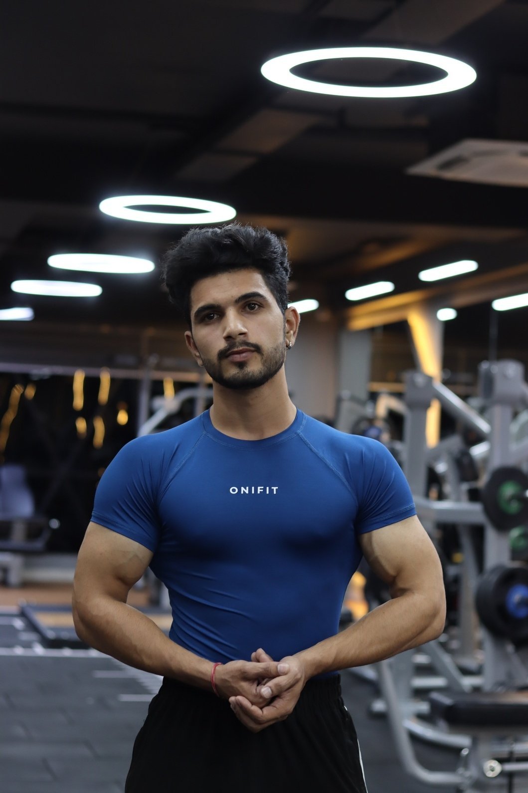 Onifit Compression Half Sleeve — Blue - Onifit