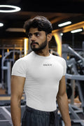 Onifit Compression Half Sleeve — White - Onifit