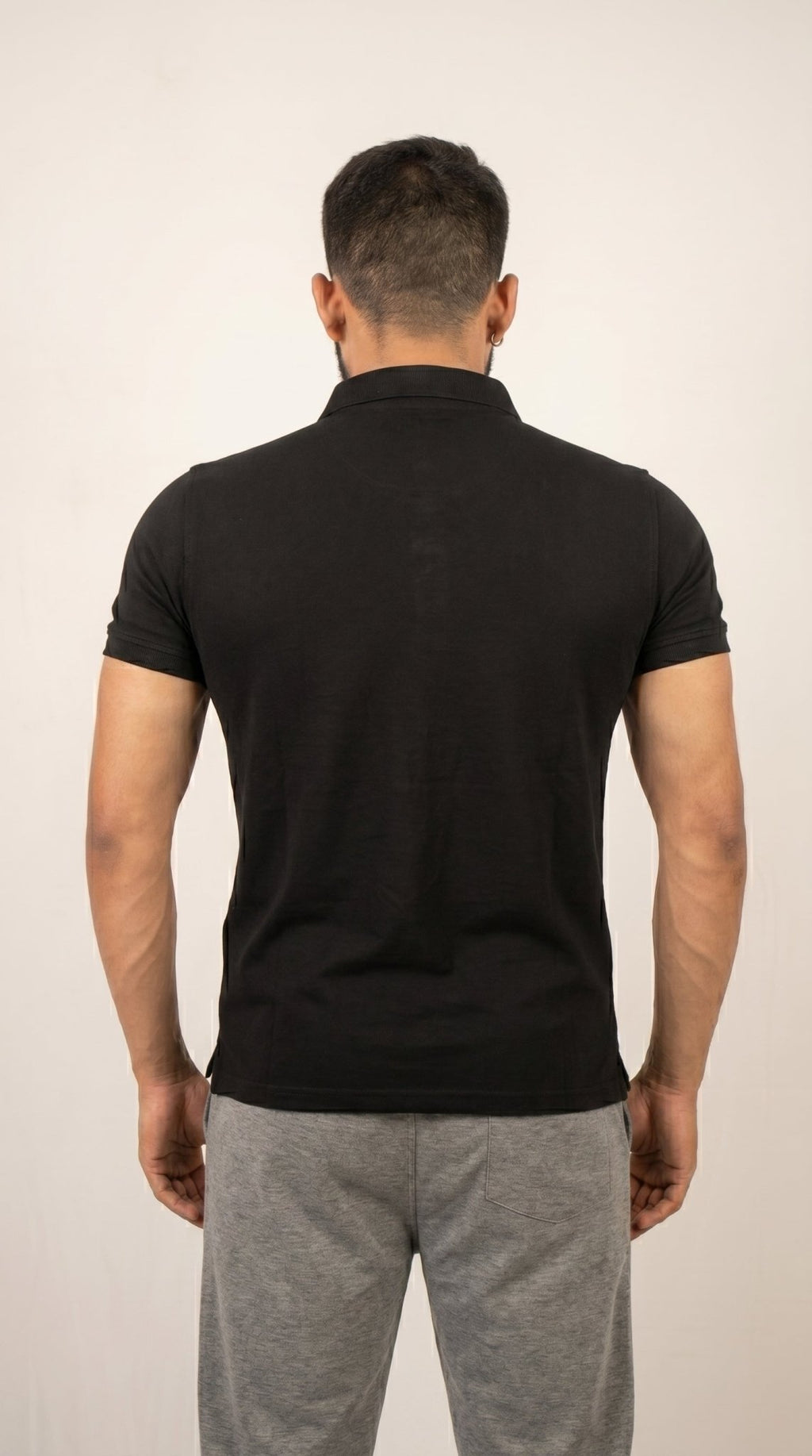 Onifit Polo T-Shirt — Black - Onifit - Perfect Fit. Pure Comfort. Every Move.