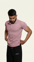 Onifit Polo T-Shirt — Pastel Pink - Onifit - Perfect Fit. Pure Comfort. Every Move.