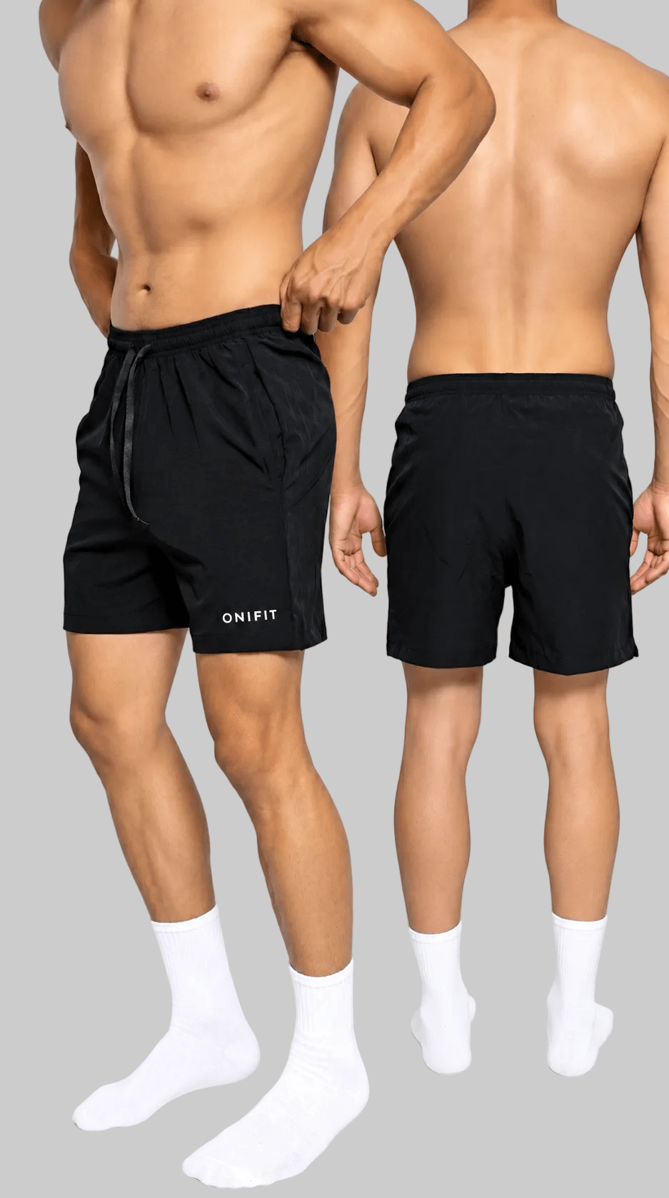 Onifit Training Shorts — Black - Onifit - Perfect Fit. Pure Comfort. Every Move.