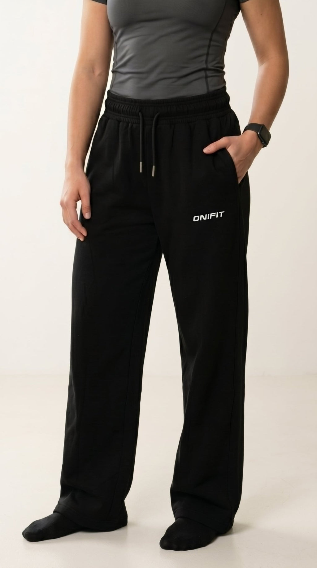 Onifit Women's Joggers — Black - Onifit - Perfect Fit. Pure Comfort. Every Move.
