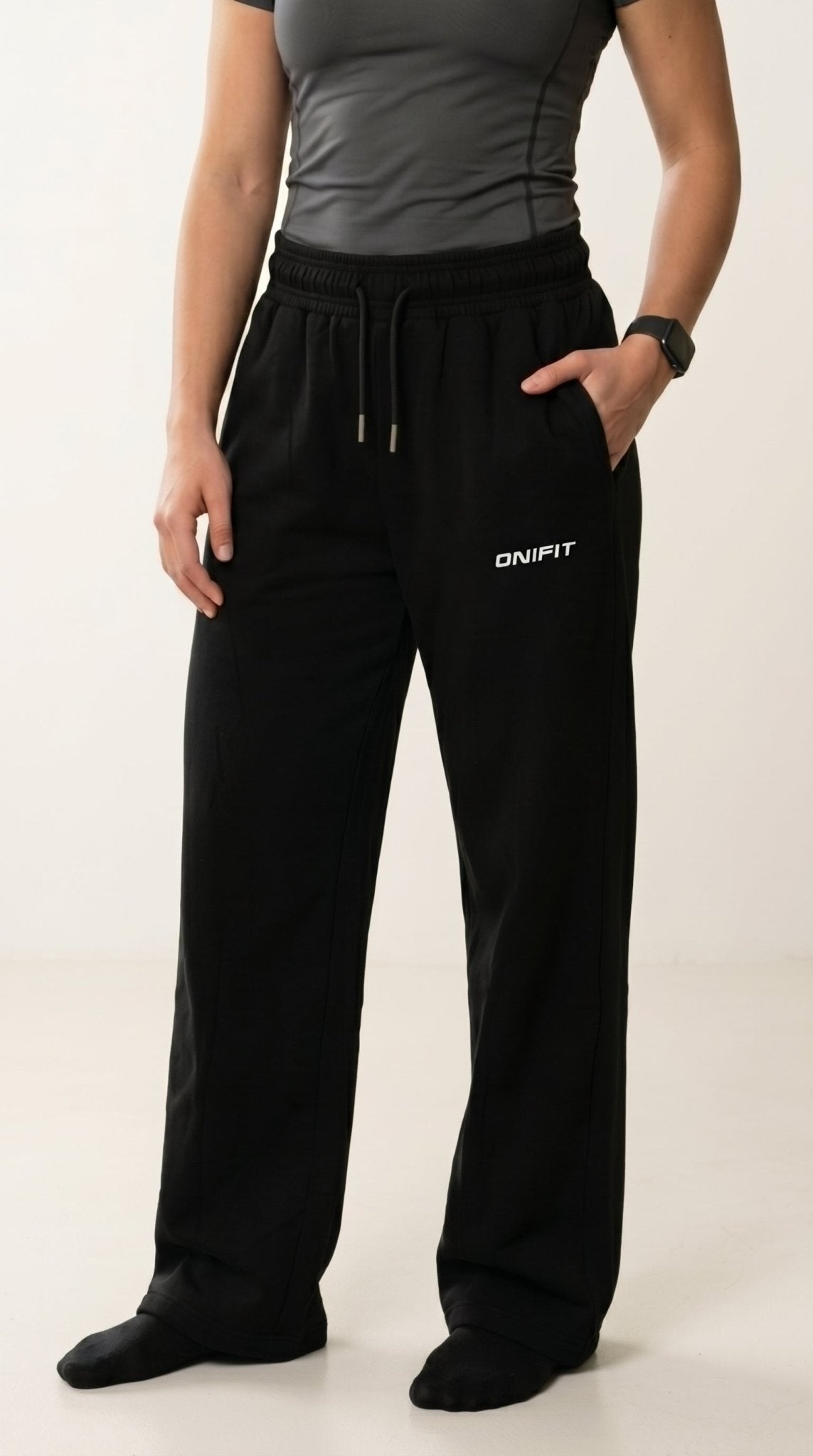 Onifit Women's Joggers — Black - Onifit - Perfect Fit. Pure Comfort. Every Move.