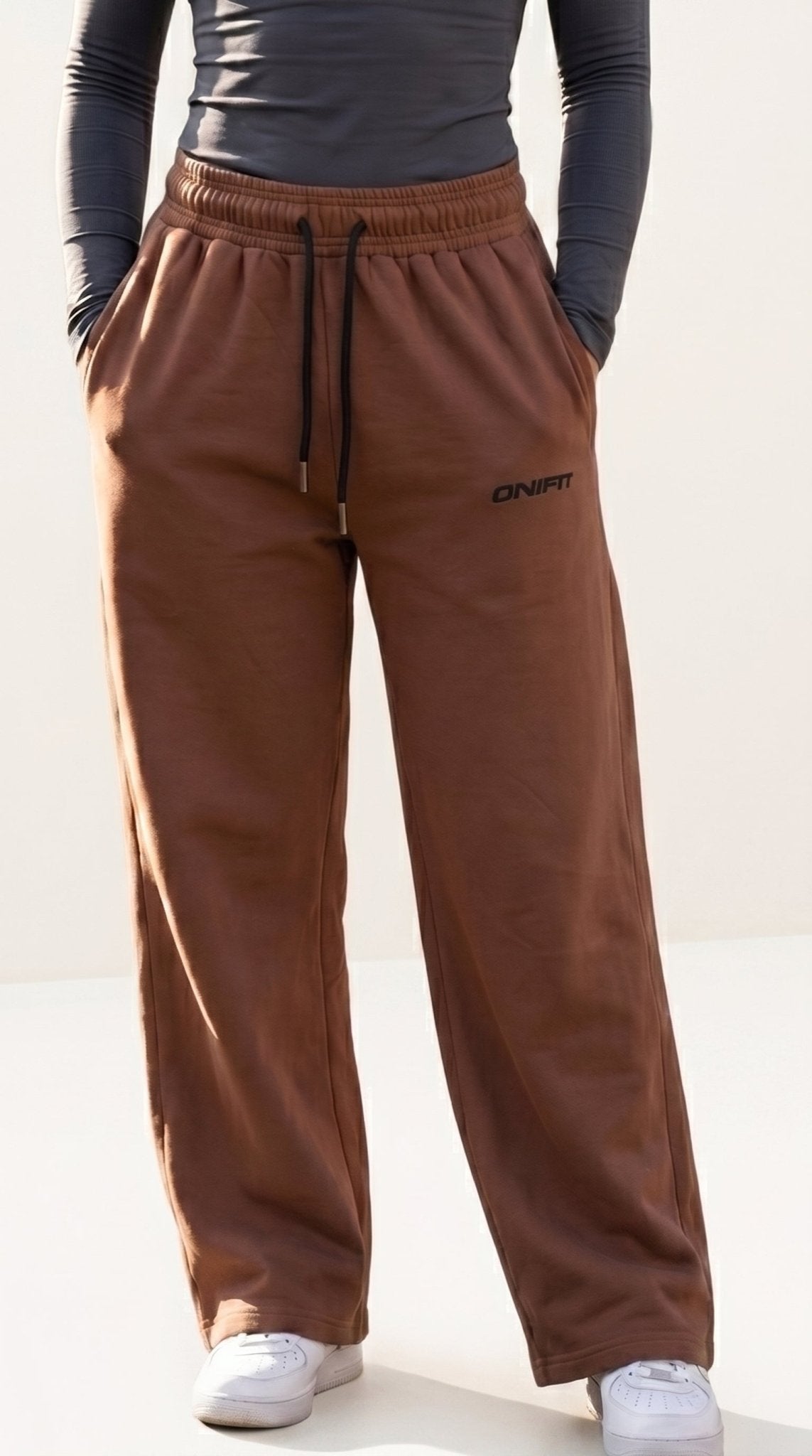 Onifit Women's Joggers — Brown - Onifit - Perfect Fit. Pure Comfort. Every Move.